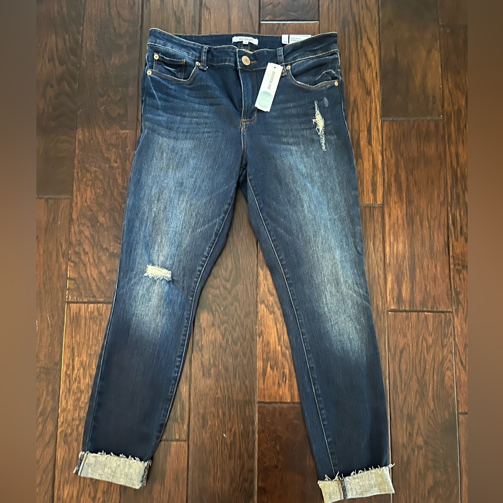 STS Blue mid rise ankle skinny